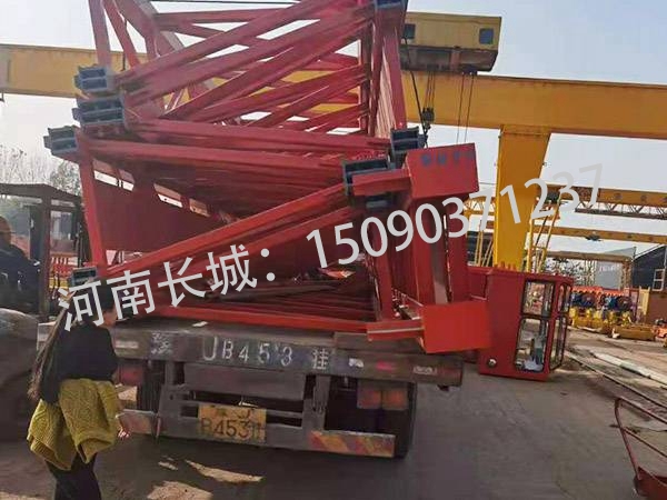 架橋機運輸組裝