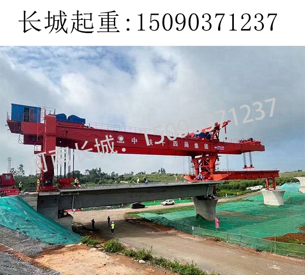 常州900噸高鐵架橋機